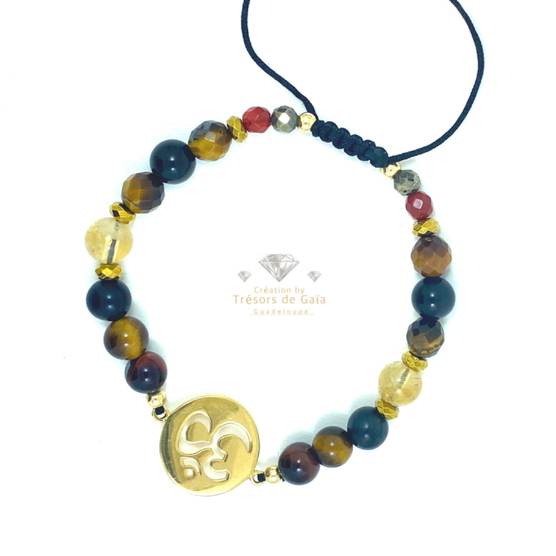 Talisman Réussite, Prospérité et Protection - Bracelet Cordon Réglable – Image 2