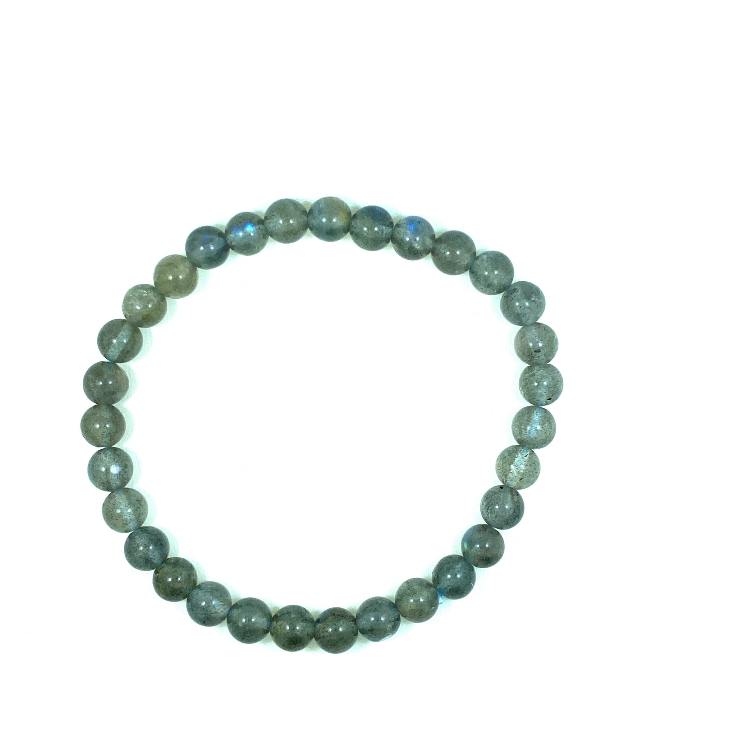 Labradorite - Bracelet élastique - du 6mm au 8mm – Image 4