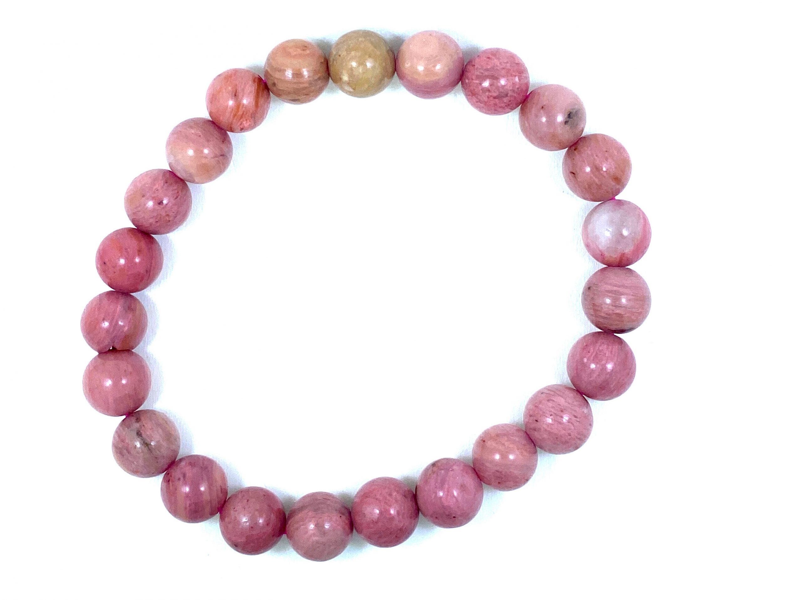 Rhodonite - Bracelet élastique - 8mm – Image 2