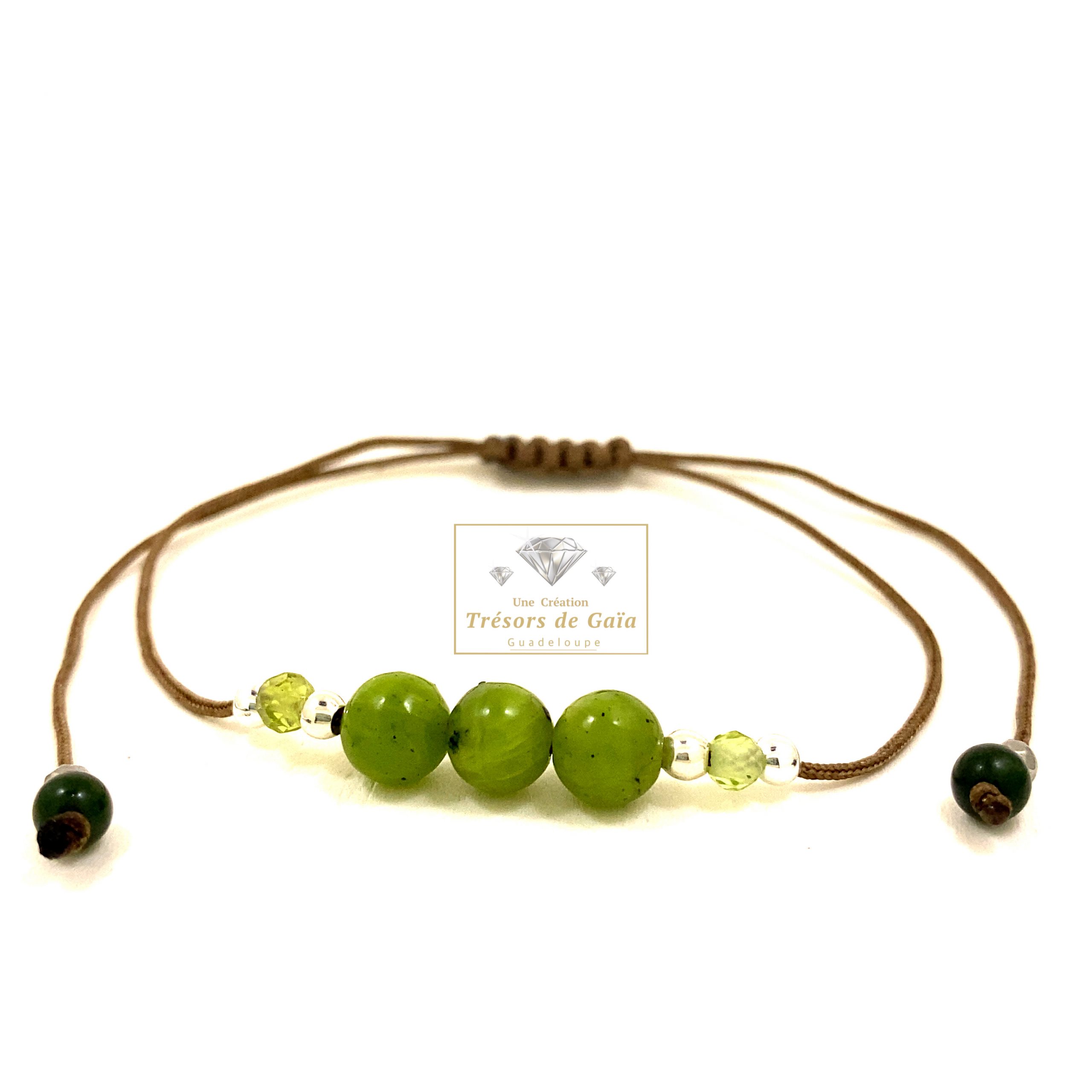 Talisman Anti-Stress et Réussite - Jade Néphrite et Péridot – Image 10