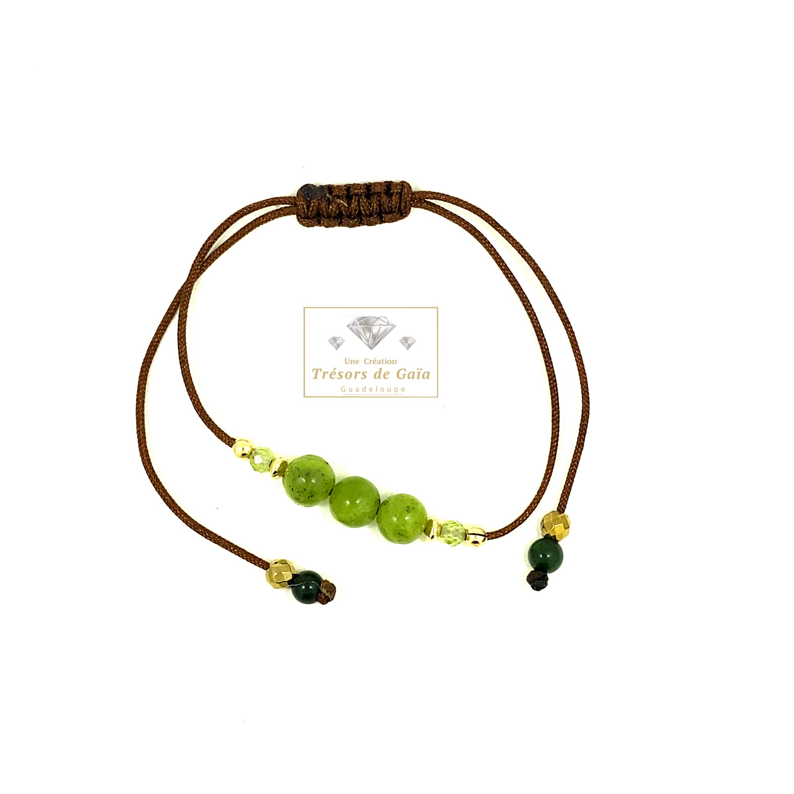 Talisman Anti-Stress et Réussite - Jade Néphrite et Péridot – Image 7