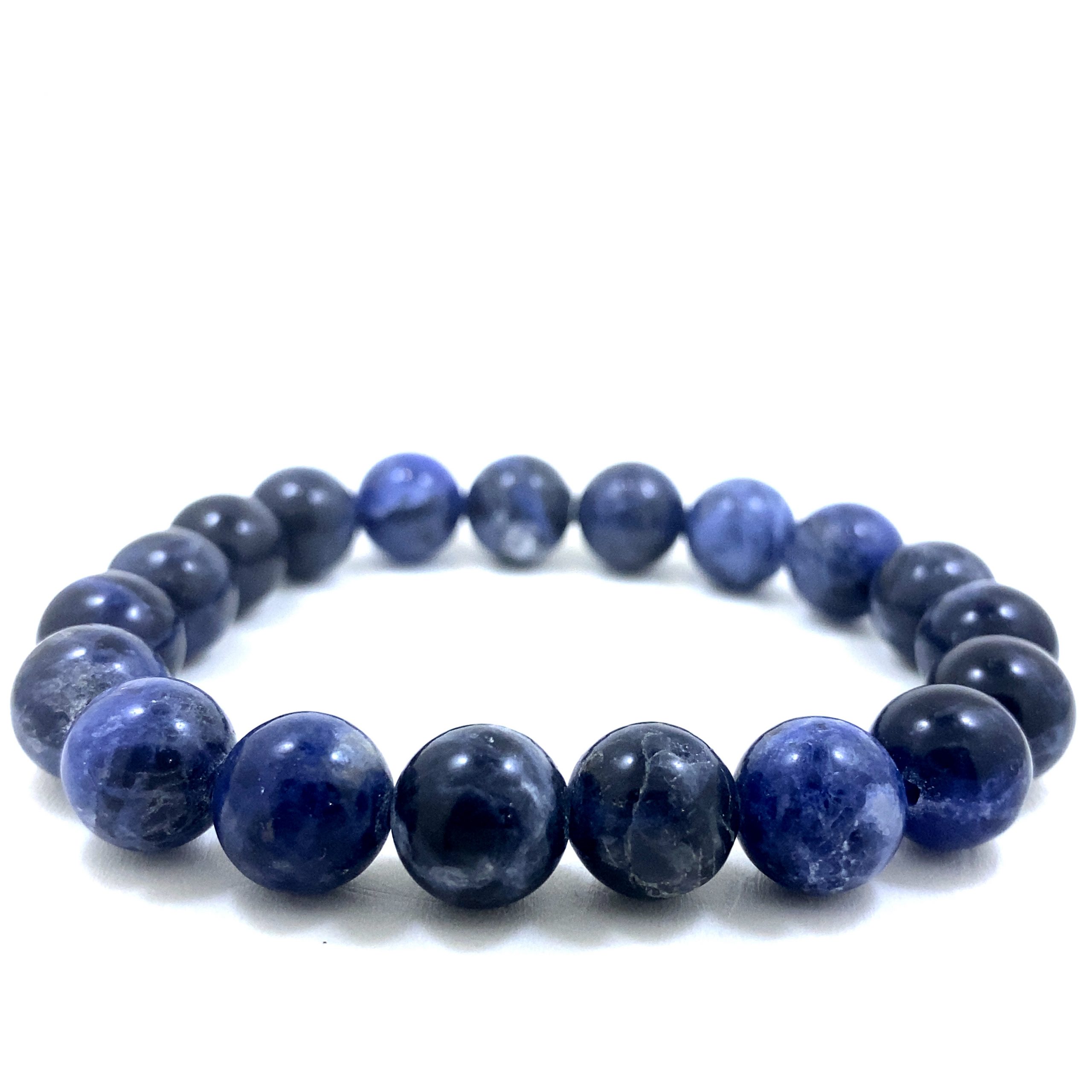 Sodalite - Bracelet élastique - Du 6mm au 10mm – Image 4