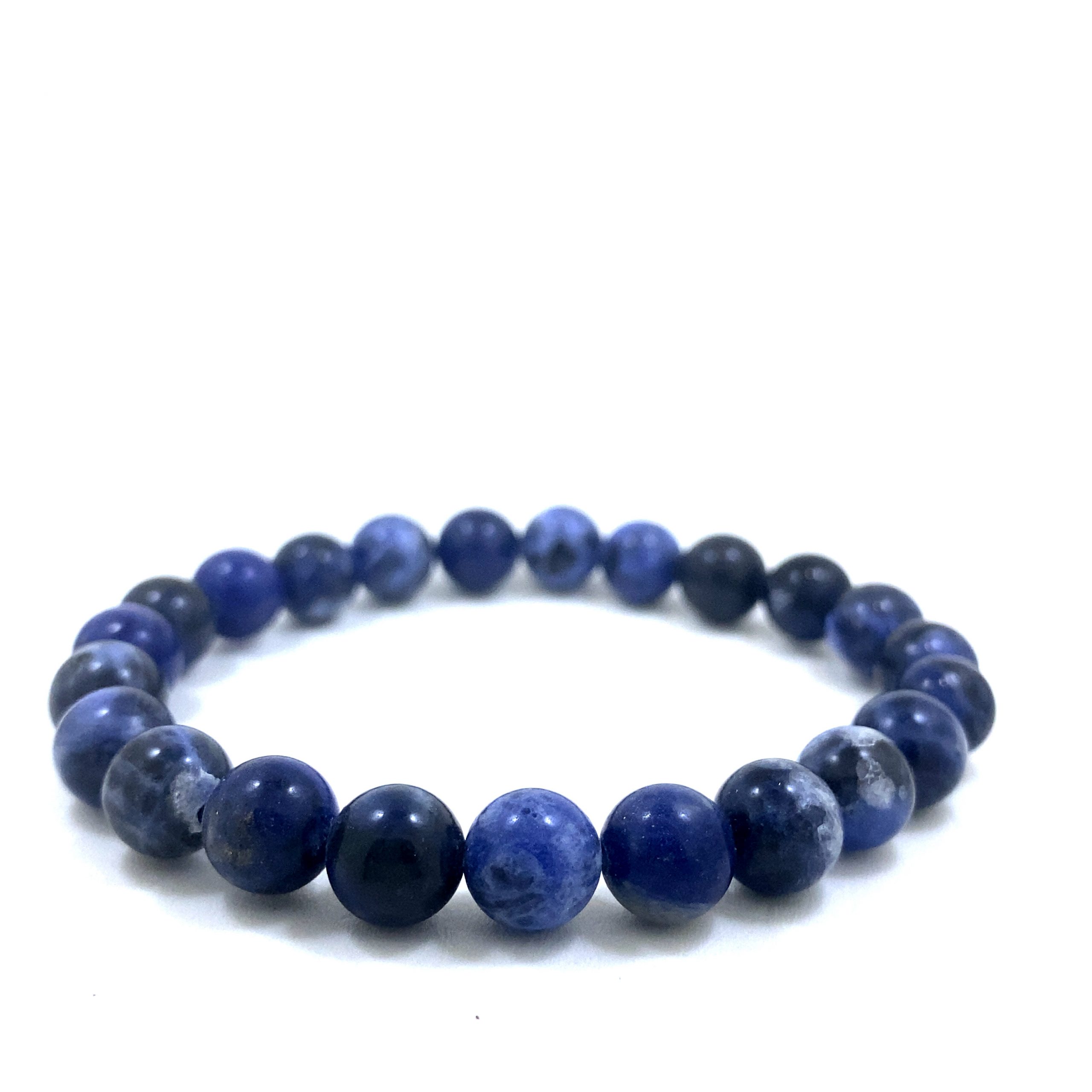 Sodalite - Bracelet élastique - Du 6mm au 10mm – Image 3