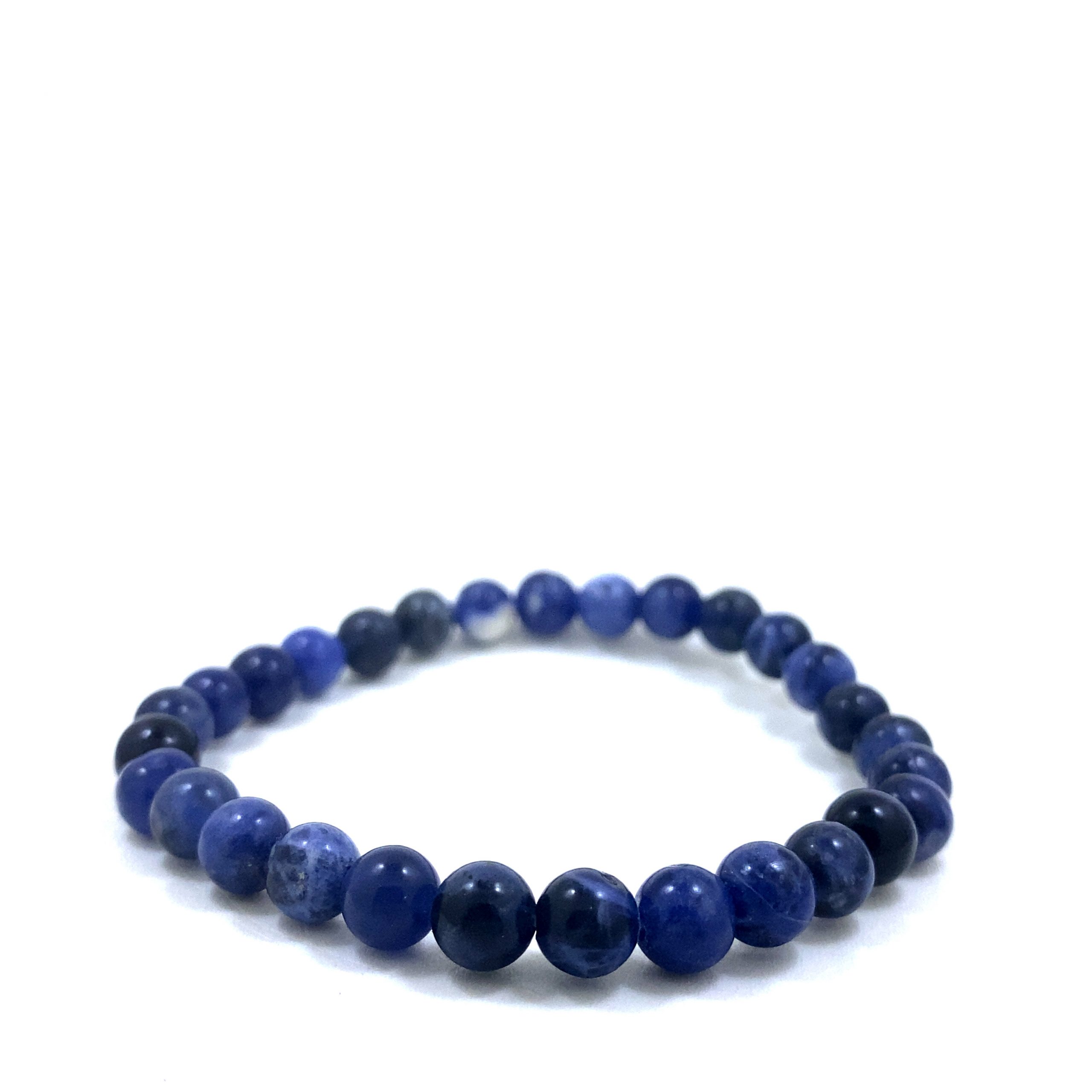 Sodalite - Bracelet élastique - Du 6mm au 10mm – Image 2