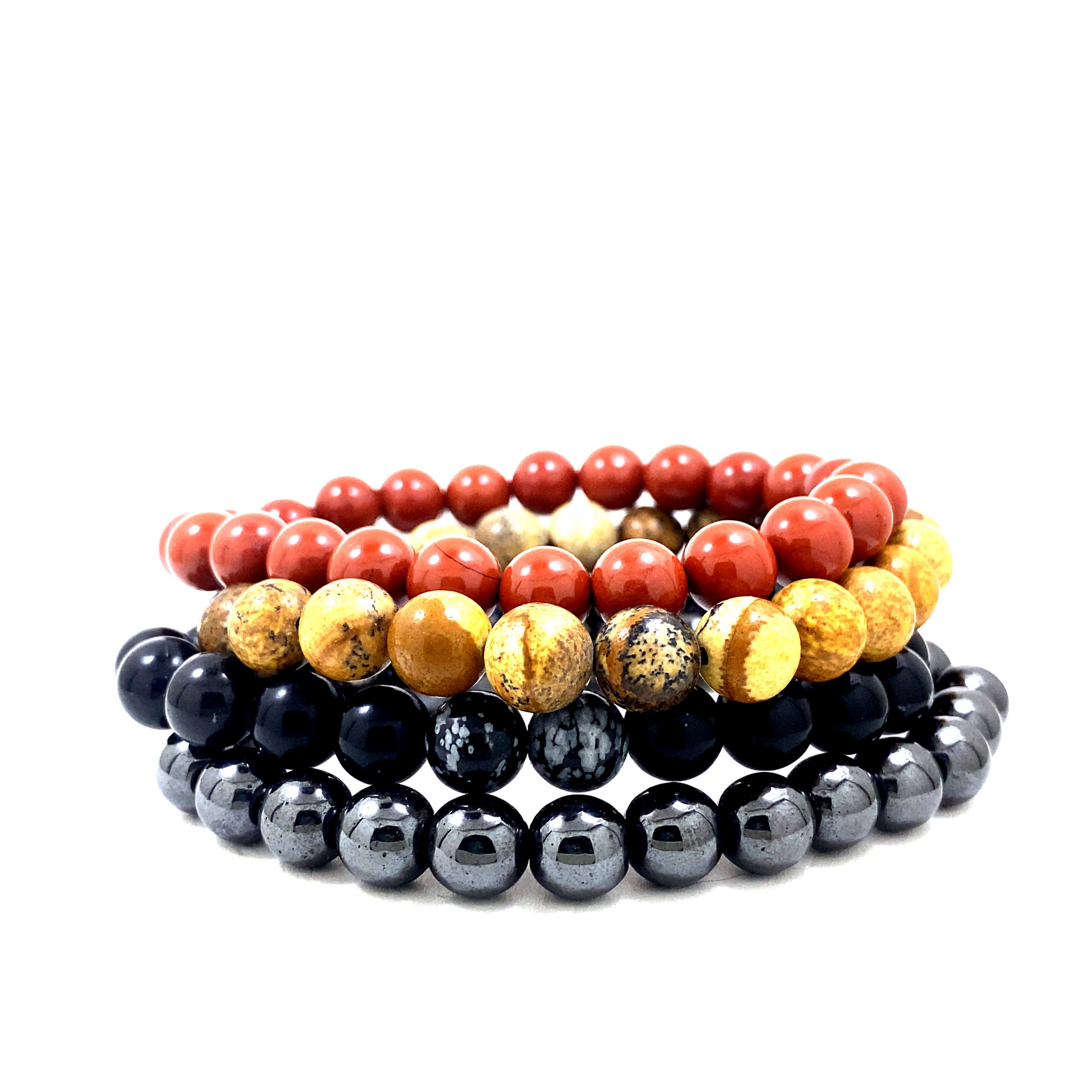 Pack Ancrage - Lot de 4 Bracelets élastique - 8mm – Image 2