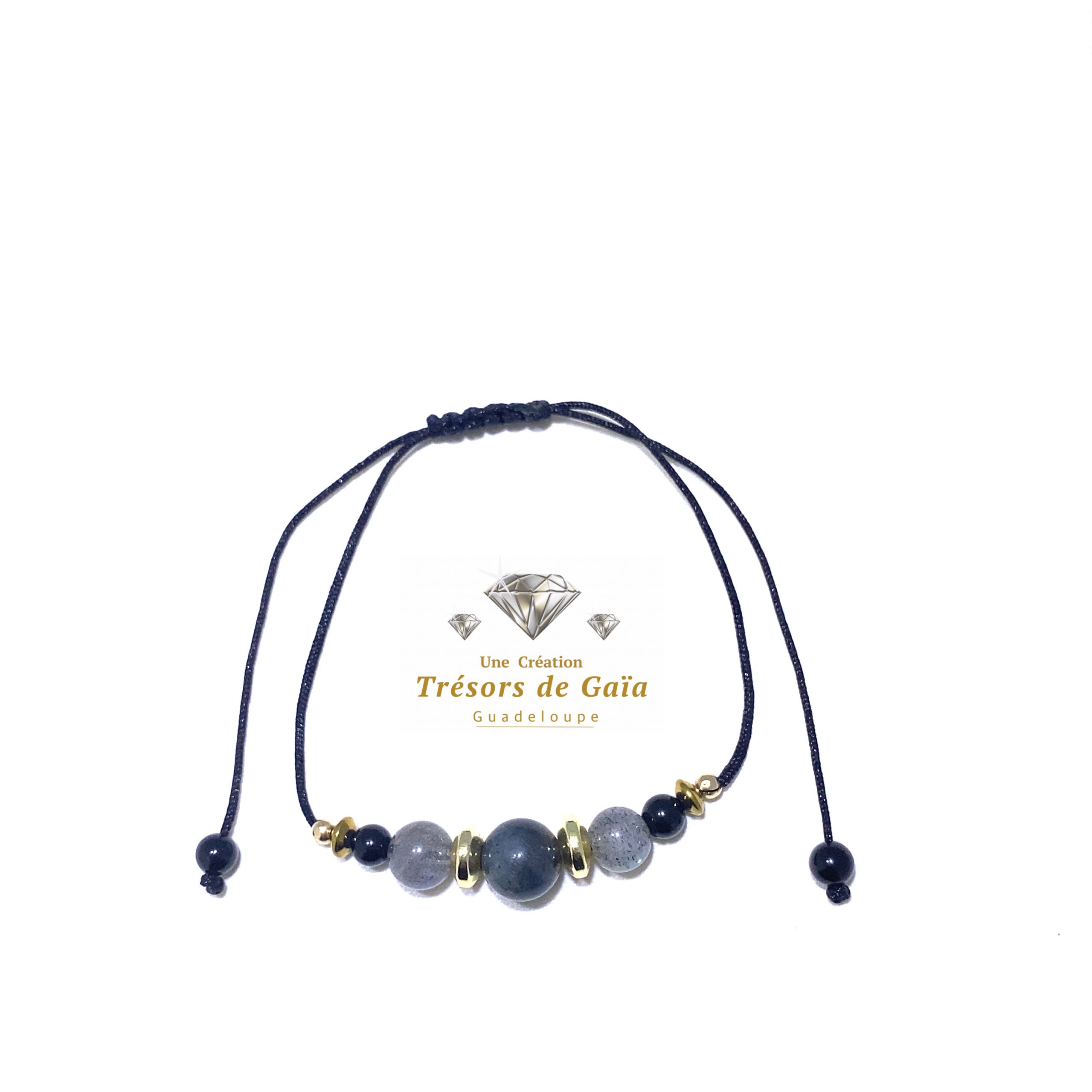 Talisman Lumière Protectrice - Bracelet Cordon Réglable – Image 2