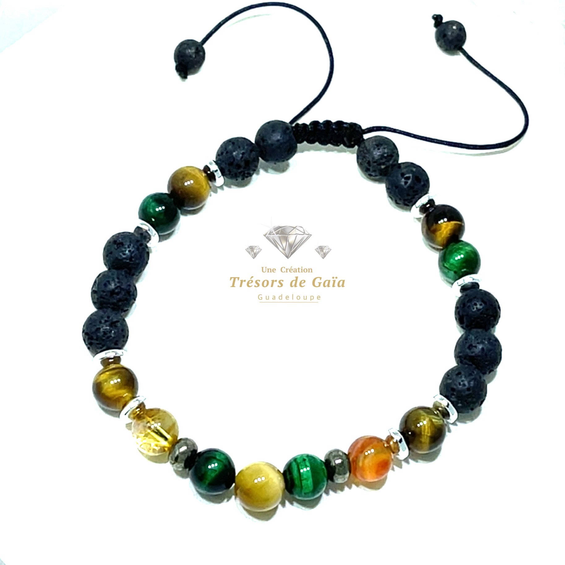 Talisman de Protection, Réussite & Prospérité - Bracelet Tréssé Complet – Image 2
