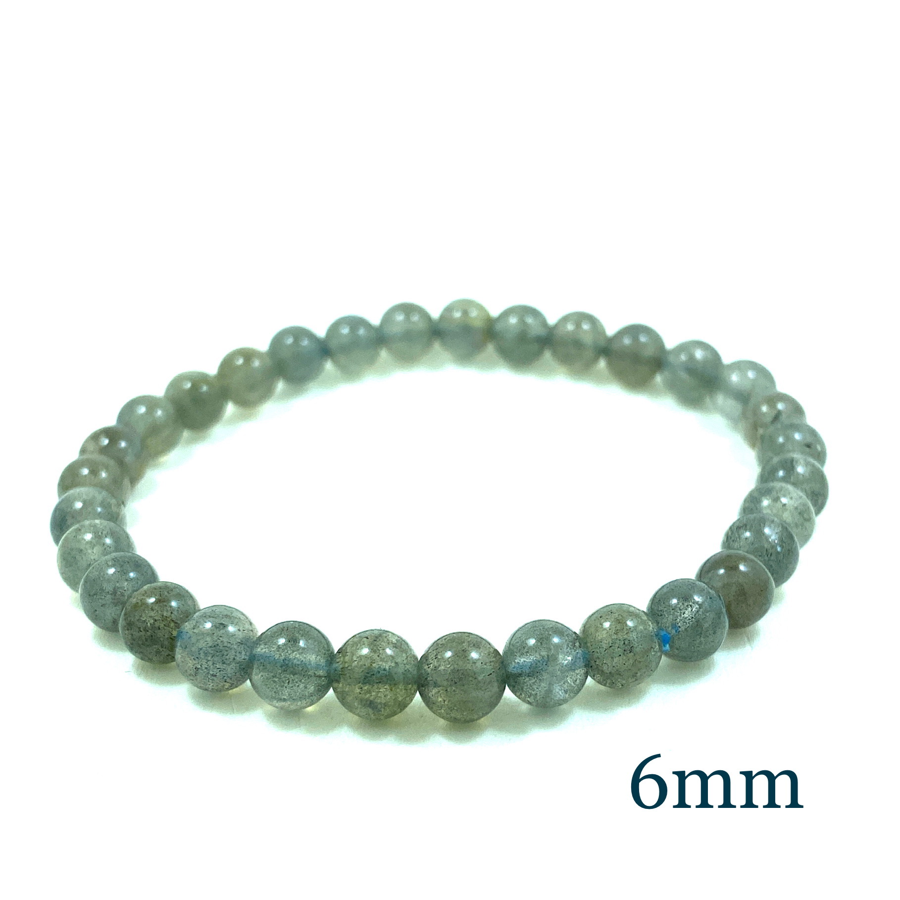 Labradorite - Bracelet élastique - du 6mm au 8mm – Image 3