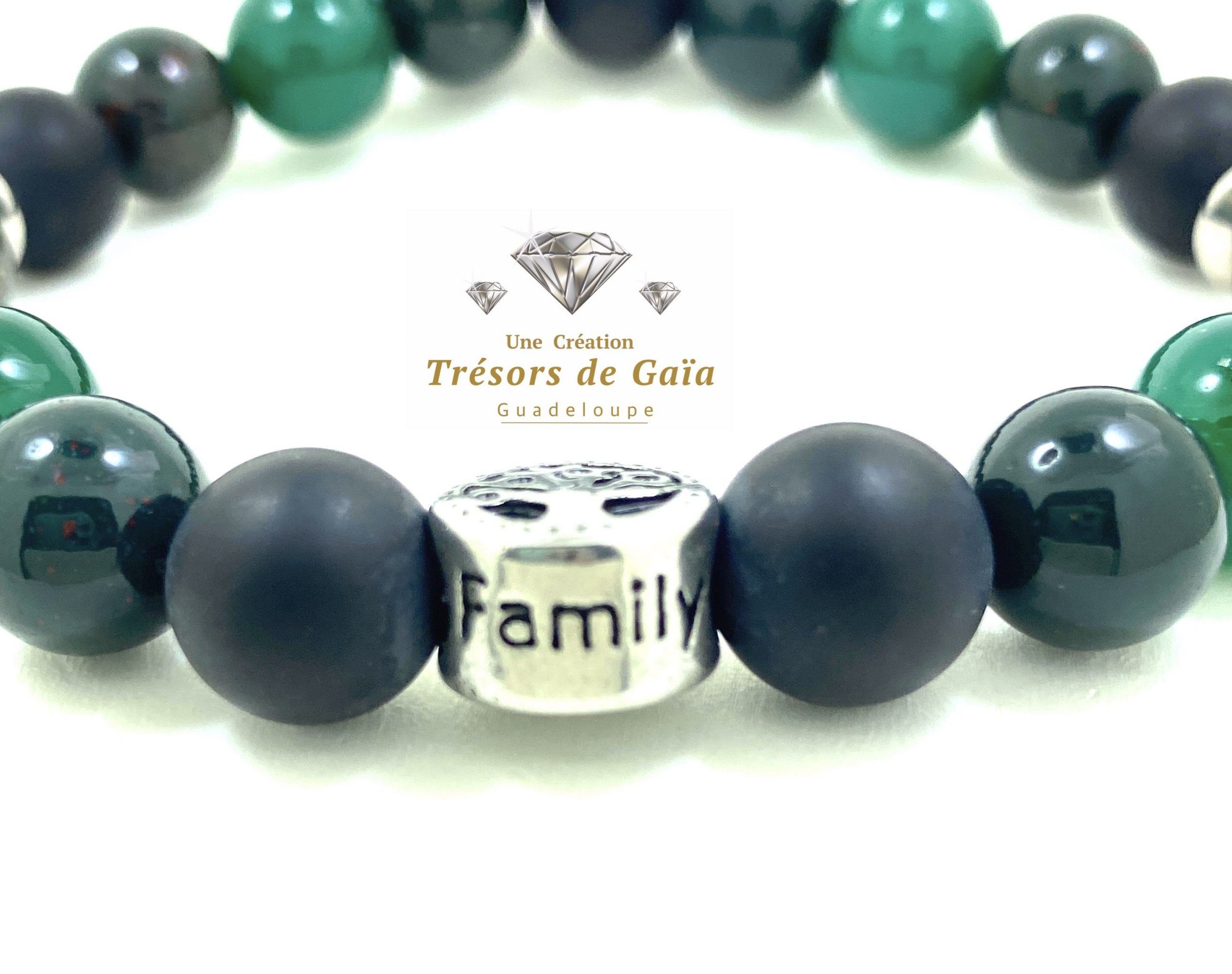 Talisman Réussite, Santé & Harmonie - Bracelet Élastique - Arbre de Vie Acier – Image 4