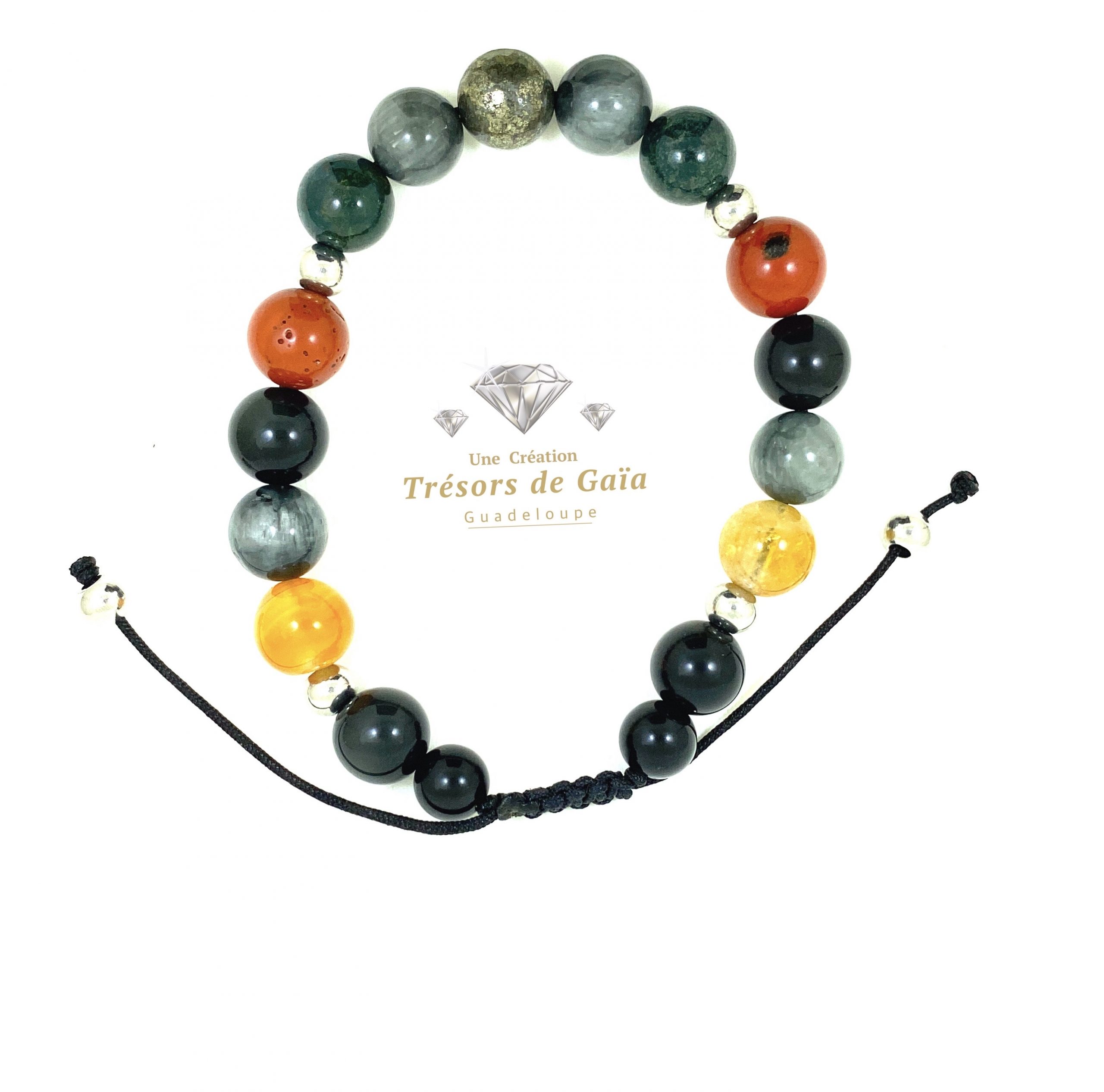 Talisman Réussite, Protection et Santé- Bracelet Tréssé Complet – Image 2