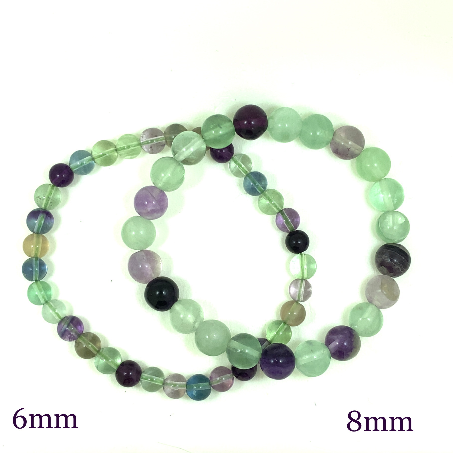 Fluorine - Bracelet élastique - du 6mm au 8mm – Image 2