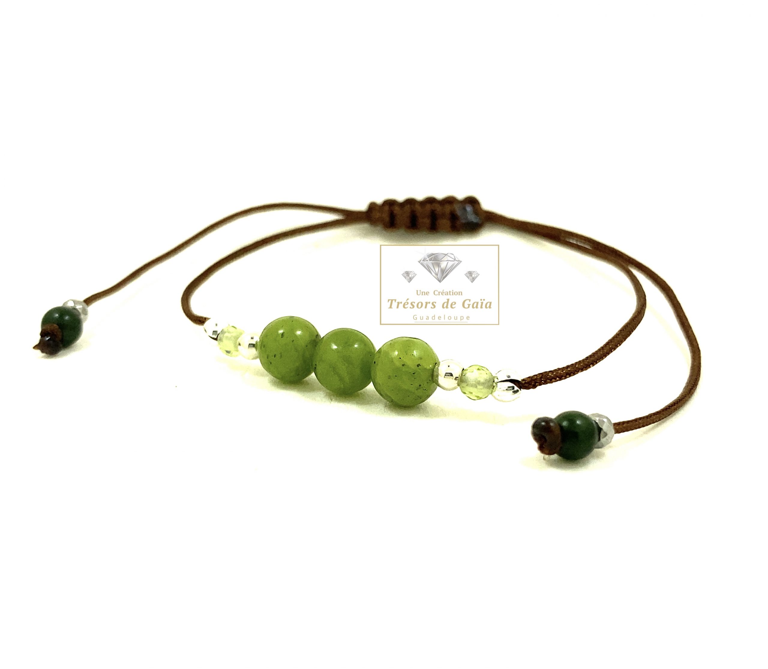 Talisman Anti-Stress et Réussite - Jade Néphrite et Péridot – Image 8